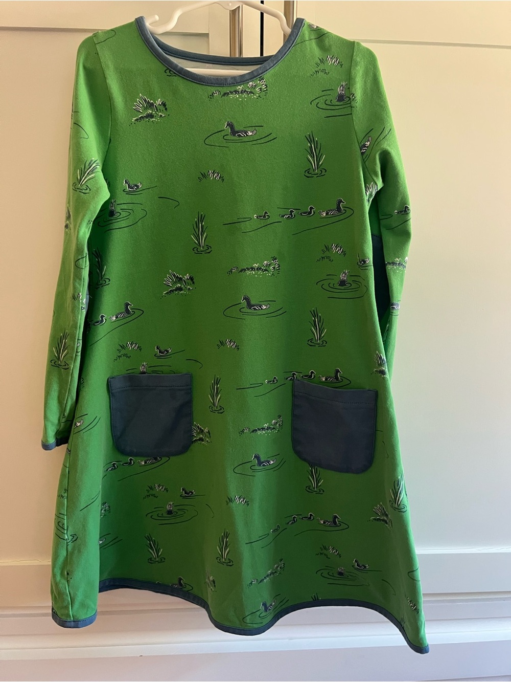 Shrimp & Grits girls mallard Betsy Dress